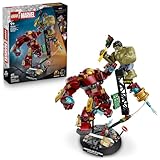 LEGO Marvel Epic Battle: Hulkbuster vs. The Hulk Building Toy for Boys & Girls - Avengers: Age of Ultron Display & Play Set W/2 Minifigures for Kids, Ages 9+ - Gift Idea for Birthdays - 76343