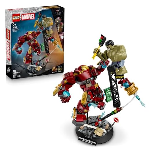 LEGO Marvel Epic Battle: Hulkbuster vs. The Hulk 76343