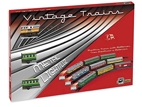 PEQUETREN Pequetren201 Classic Passengers - Tren metálico con luz