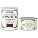 Price comparison product image Rust-Oleum Chalk Fire Brick Matt Finish Furniture Paint 750ml Plus Furniture Wax