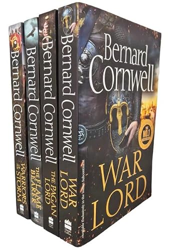 Image of The Last Kingdom by Bernard Cornwell 4 Books Collection Set (The Pagan Lord, Warriors of the Storm, The Flame Bearer & War Lord)