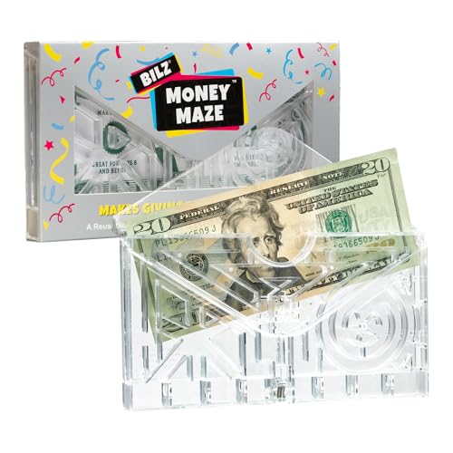 Product Image of the BILZ® Money Maze | Fun Money Gift Puzzle Game for Ages 8+ | Easy Setup with...
