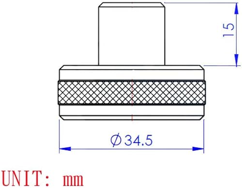 Miniatura 4 de NMO a SO-239 UHF Adaptador de montaje de antena de latón hembra hecho de latón cromado resistente