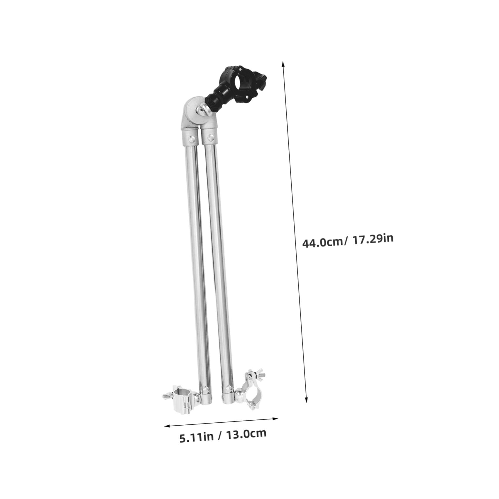 Robuster Fahrradanhängeranschlussadapter aus Kohlenstoffstahl und Aluminiumlegierung mit Wetterfester Haltbarkeit und Einziehbarem Design für Gartenwagen und Outdoor Einkäufe