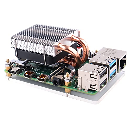 Raspberry Pi 4 ModelB 4GB 電源、CPU冷却ファン付 Amazon.co.jp: GeeekPi Raspberry Pi 4ファン、Raspberry Pi冷却