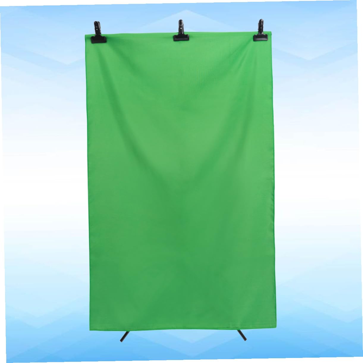 Sfondo Fotografico Verde 1,6x3 M Antiriflesso per Studio e Riprese Video Professionali, Telo per Foto Ritratto a Tinta Unita Resistente Adatto a Fotografi Amatoriali