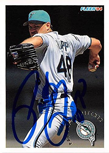 Autograph Warehouse 444397 Florida Marlins 1994 Fleer No. 473 Pat Rapp Autographed Baseball Card