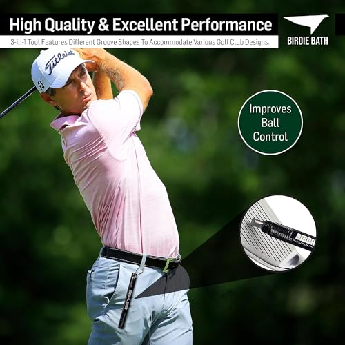 Birdie Blade 3-in-1 Golf Club Groove Sharpener Tool | Premium Groove Maintenance for Improved Performance image 4