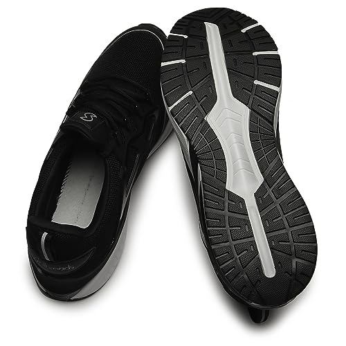 Image of SOLETHREADS Racer Athleisure Sneakers Shoes for Men | Lightweight |Trendy| High Ankle Shoes | Memory Foam Sole | Cushioned Insole | Slip-Resistance | Premium Sneakers Shoes for Men