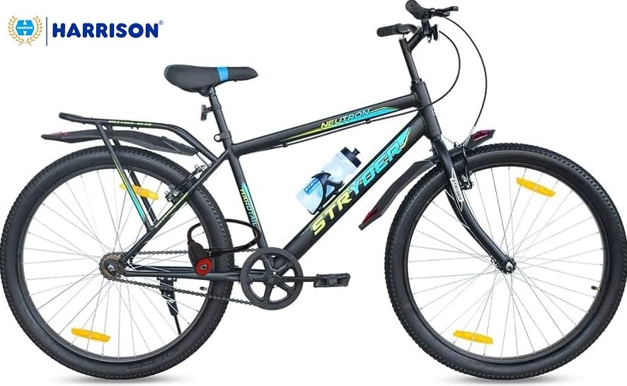 Image of Harrison Heavy Duty Cable Lock Anti-Theft Safety Lock with 2 Keys for Helmet, Cycle & Bicycle (CL-0198) Steel, Black