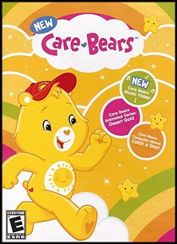 New Care Bears (Music Video, Animated Series: Desert Gold, Catch a Star Computer Game) [DVD Library #5, Episode 16A] Ages 3+
