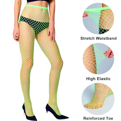 Fishnet Stockings for Women, Fish Nets Women Tights, Fishnet Tights Ladies Plus One Size Fit All3