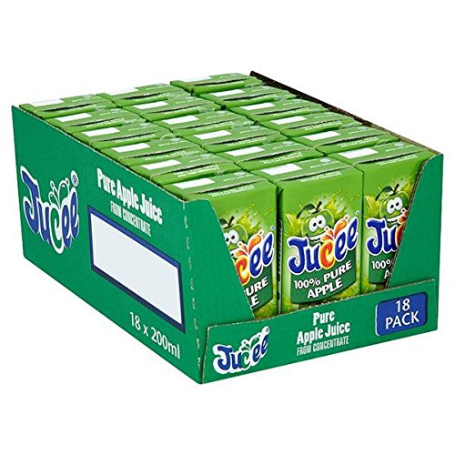 ( 18 Pack ) Jucee 100% Pure Apple 18 x 200ml