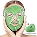 Eye Mask Plus Konjac Face Sponge – Gel Beads Hot & Cold Compress Pack, De-Stress & Revitalize - Flex Gel Beauty Beads Best for Dark Under Circles, Puffy Eyes, Headaches, Migraines, Sinusi