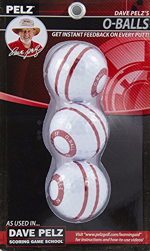PELZ GOLF(ペルツゴルフ) ゴルフボール3個セット デーブ･ペルツ考案 DP4016 [並行輸入品]