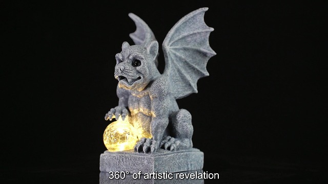 Amazon.com : Nacome Solar Gothic Gargoyle Garden Statue: Outdoor