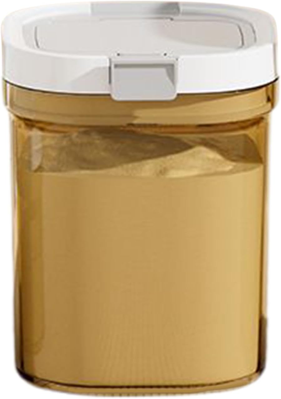 Travel Formula Dispenser - Sealed Milk Powder Storage Box | Sealed Stackable Storage Container, Heavy Duty Food Container with for Kindergarten, Refrigerator