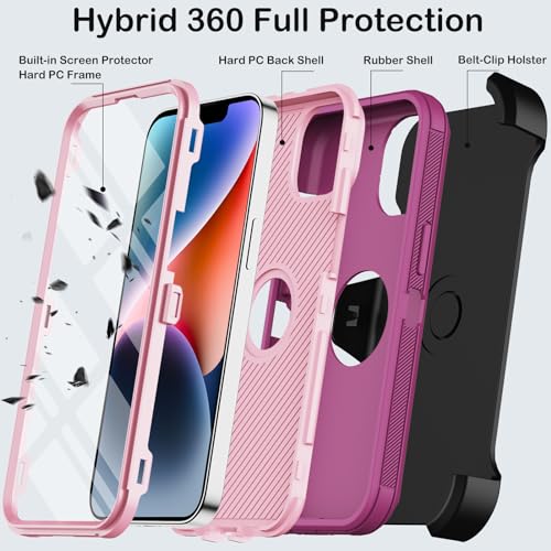 Coque iPhone 14 Plus integral antichoc robuste et protecteur ecran Apple