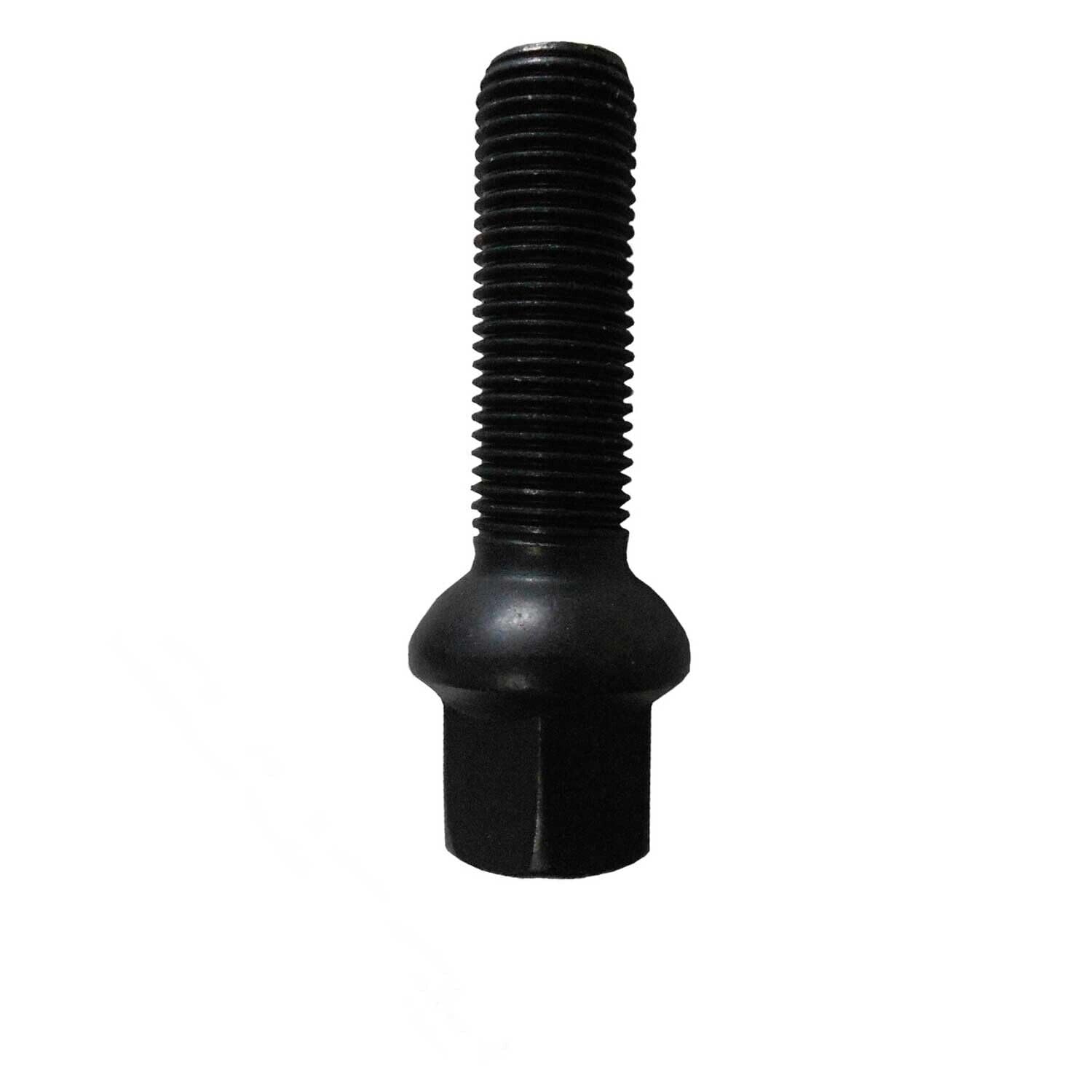 TRACER 20 tornillos de rueda negro R14 M14 x 1,5 60 mm compatible con Volkswagen, Porsche, Audi, Mercedes