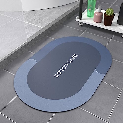 Vetitkima Diatomaceous Bath Mat, Super Absorbent Quick Dry, Rubber Backing Non Slip, Washable Bathroom Floor Mats, Shower Rug For In Front Of Bathtub, Shower Room #TOP6