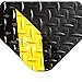 Wearwell 414.1516x2x36CHV Diamond-Plate SpongeCote UltraSoft Mat, 36