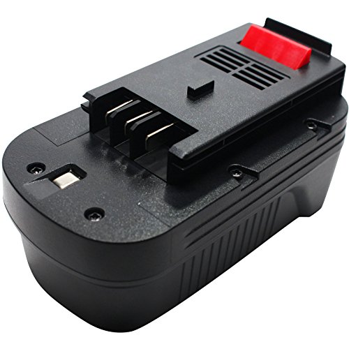 Replacement for Black & Decker 244760-00 Battery Compatible with Black & Decker 18V HPB18 Power Tool Battery (1500mAh NICD)