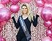 Funky Junque Glitter Sash Birthday Party Bridal Shower Gift - It's My Birthday B*tches (Black)