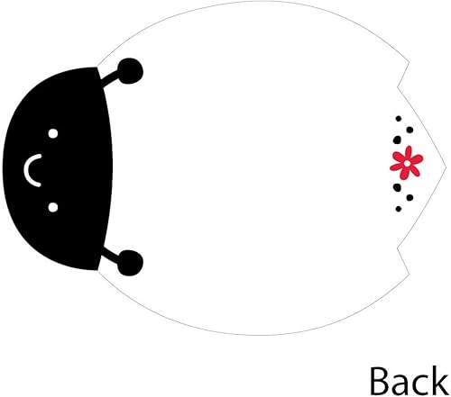 Miniatura 4 de Big Dot of Happiness Happy Little Ladybug - Tarjetas de agradecimiento con sobres, para baby shower o fiesta de cumpleaños, juego de 12