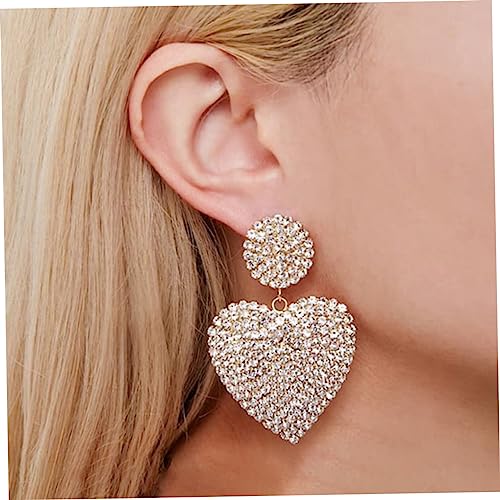 Boucles d'oreilles cœur rétro, cadeau idéal ado