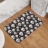 Idéal pour la salle de bain et au-delà : non seulement pour les tapis de bain ou tapis de bain pour la catégorie de salle de bain, ce paillasson mignon imprimé crâne cœur fonctionne également comme tapis d'entrée, paillasson d'intérieur ou paillasson extérieur pour l'entrée extérieure. C'est un ajout élégant et fonctionnel à votre décoration de porche ou de maison, alliant confort, style et praticité sans problème