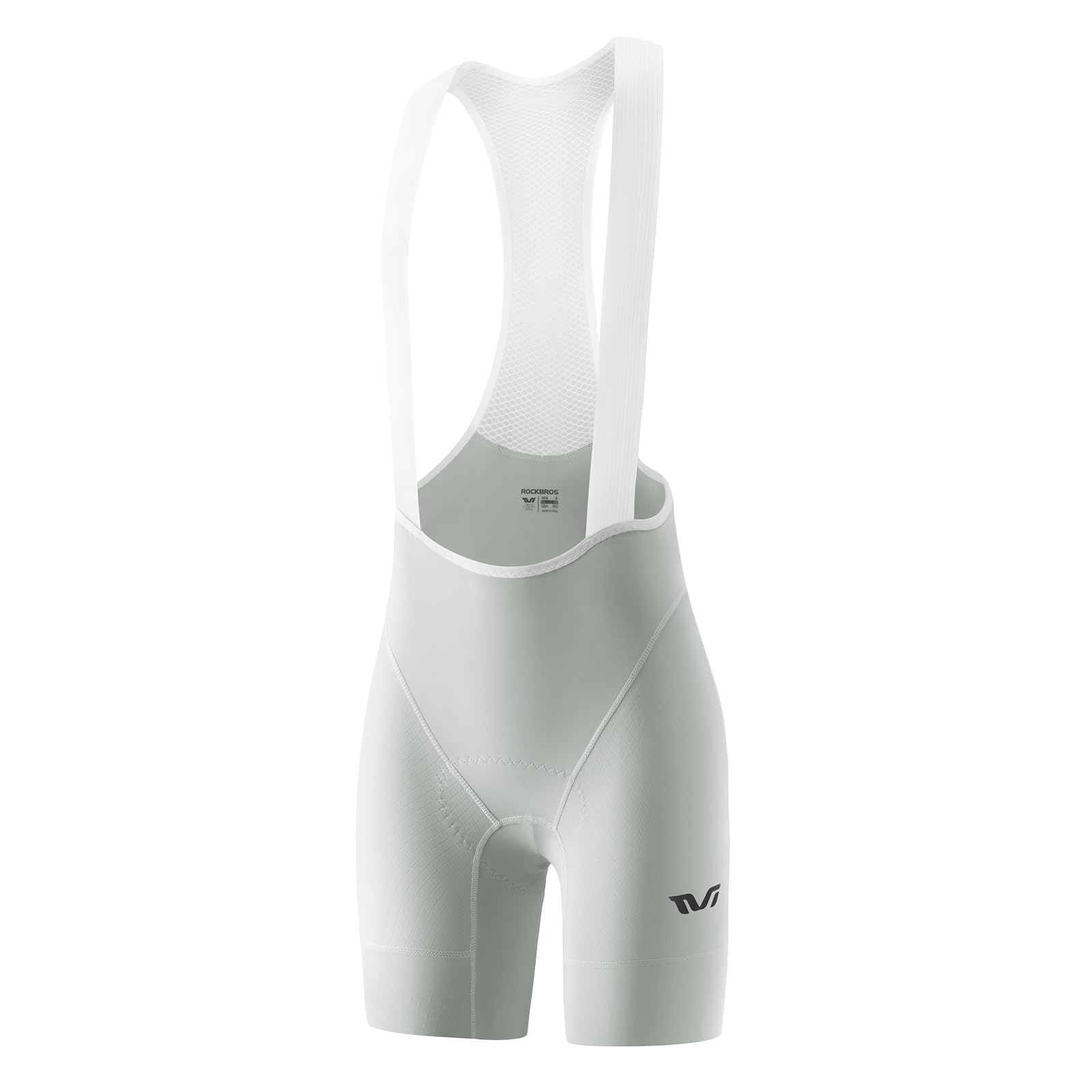 ROCKBROS TVI Salopette Ciclismo Donna, Pantaloni Ciclismo Estivicon Donna, Pantaloncini Bici Imbottiti Traspirante con Tasca per Bici da Corsa, Mountain Bike, MTB
