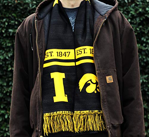 Iowa Hawkeyes Scarf - Ui University Of Iowa Classic #TOP5