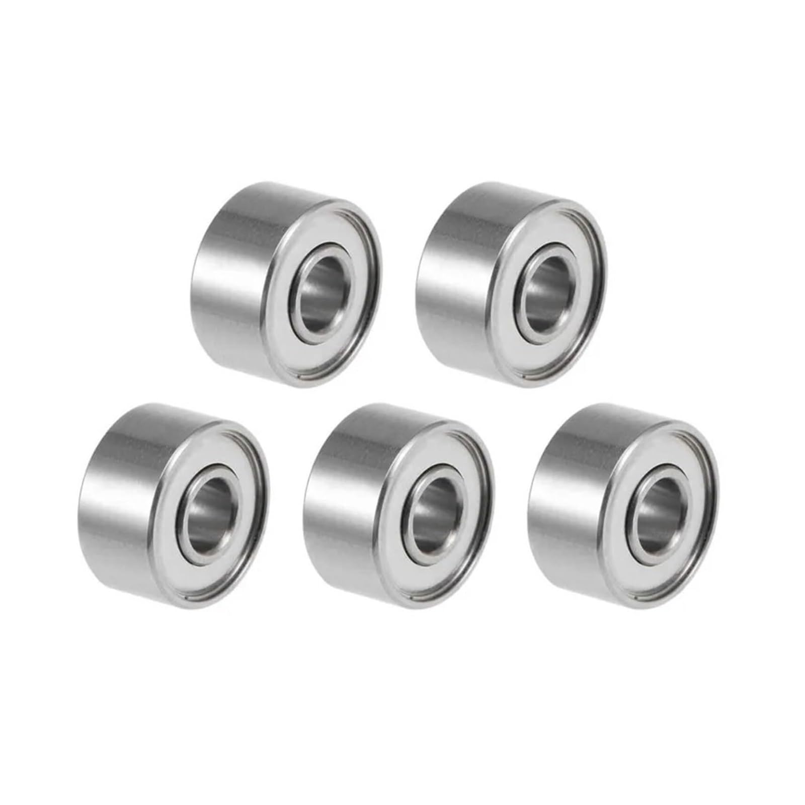 Gqnblvhzupdm 695Zz 5X13x4 Industrial Shaft Bearings, 10Pcs Bearing 692Zz 693Zz 694Zz 695Zz 696Zz 697Zz 698Zz 699Zz 3X8x4 Miniature Electrical Motor Ball Bearings(695Zz 5X13x4)
