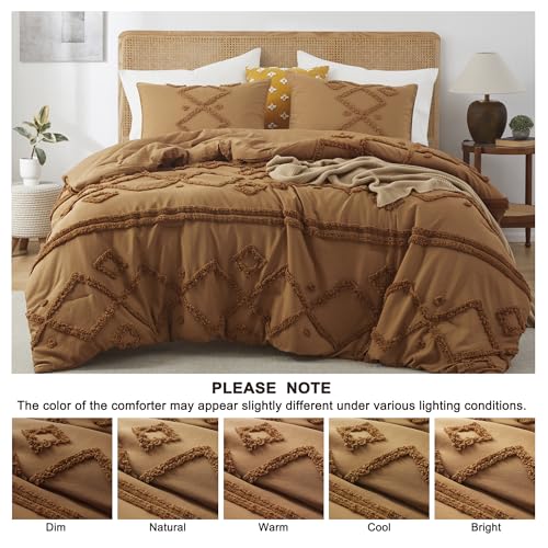 Oli Anderson King Comforter Set, Tufted Boho Bedding Sets - image 6