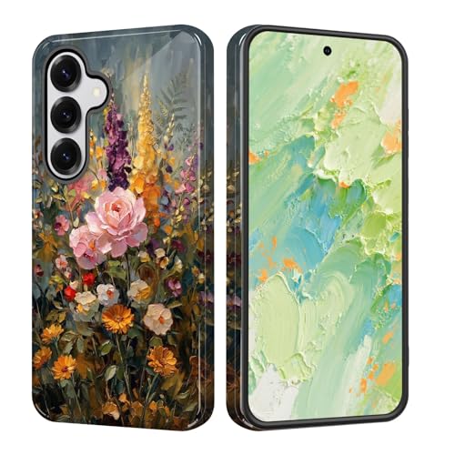 Coque de protection double couche individualisée et robuste pour Samsung S26 rose
