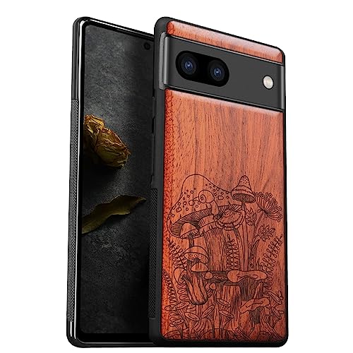 Étui bois pour Pixel 8 protège des rayures avec son contour flexible