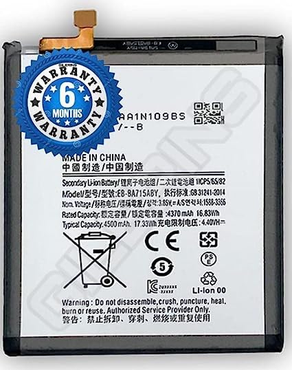 Image of Original EB-BA715ABY Battery for Samsung A71 / SM-A7160 Battery with 6 Month warrenty****(Original Battery 192)