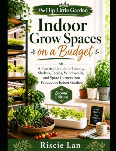 The Hip Little Garden: Indoor Grow Spaces on a Budget: A Practical Guide to Turning Shelves, Tables, Windows, and Spare Corners into Productive Indoor Gardens image 2