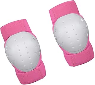 Toddmomy Conjunto Joelheiras Para Crianças Joelheiras Para Cotoveleiras Esportivas Joelheiras Para Crianças Equipamentos De Proteção Para Esportes Protetores De Mão Manoplas Equipamento