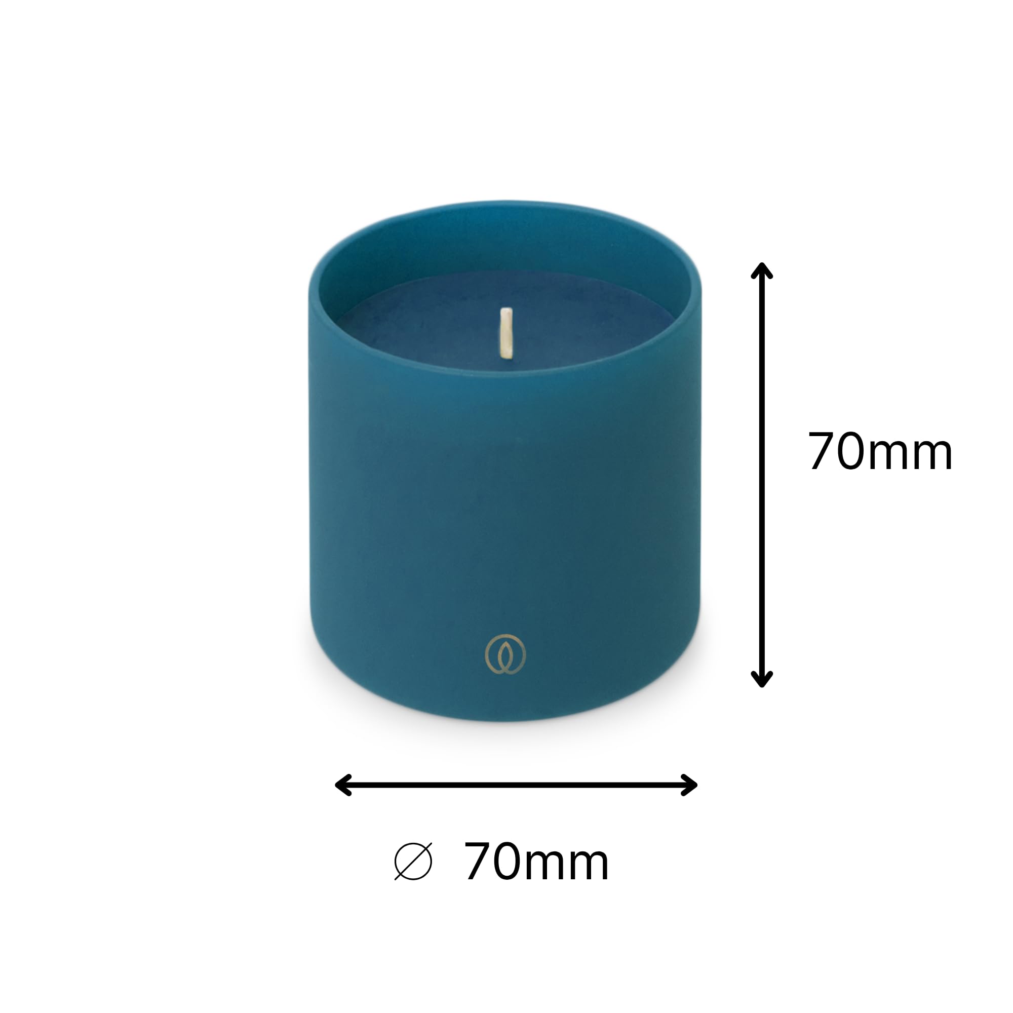 Spaas 6 candele profumate Glow ± 35 ore, Soft Sunrise, lavanda e fiori d'arancio
