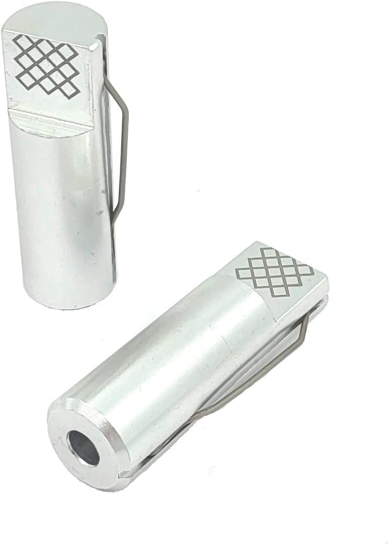 ASSORTS' Aluminum Bench Dog 3/4-Inch x 2-3/8-Inch |I Spring Loaded Hold Down for Workbenches (6)