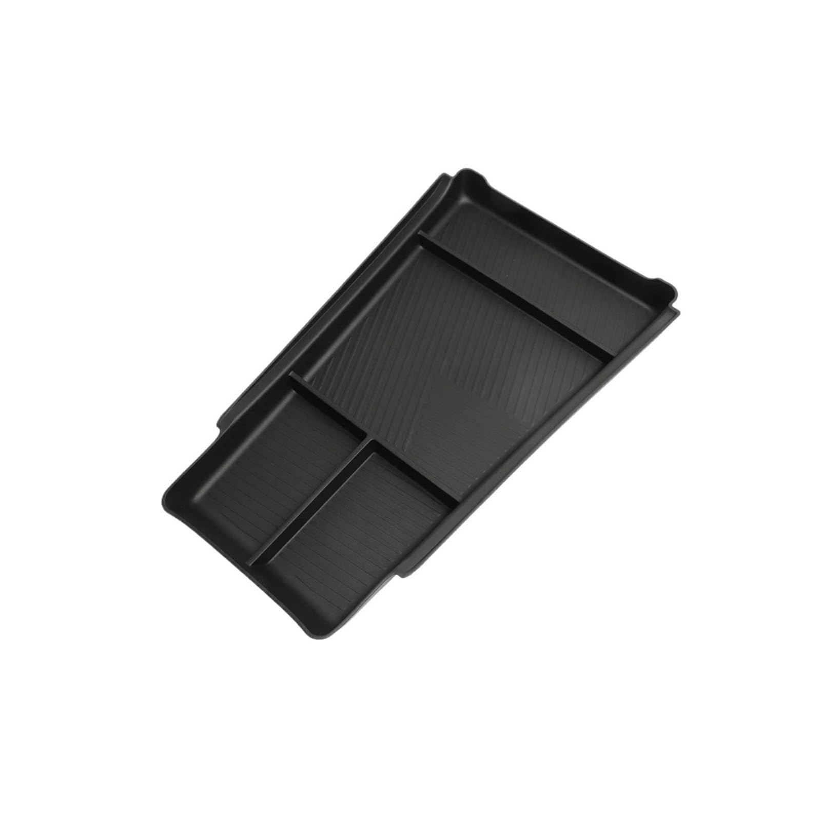 Car Armrest Organizer Central Lower Layer Tray TPE Center Console Storage Box Organizer Accessories Tidying Black For Geely For Starray EM-i 2025 2026 Center Console Tray