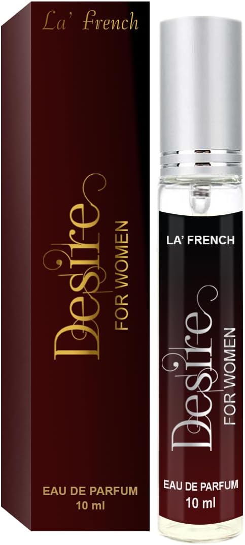 La French Desire Perfume for Women | Premium Luxury Extra Long Lasting | Eau De Parfum | Floral Fragrance Perfume | 10ml Pocket Perfume Pack of 1