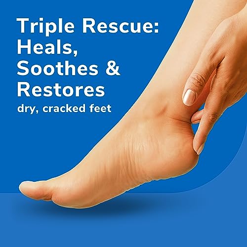 Dr. Scholl's® Dry, Cracked Foot Repair Ultra-Hydrating Foot Cream 3.5 oz, Lotion with 25% Urea for Dry Cracked Feet, Heals and Moisturizes for Healthy Feet