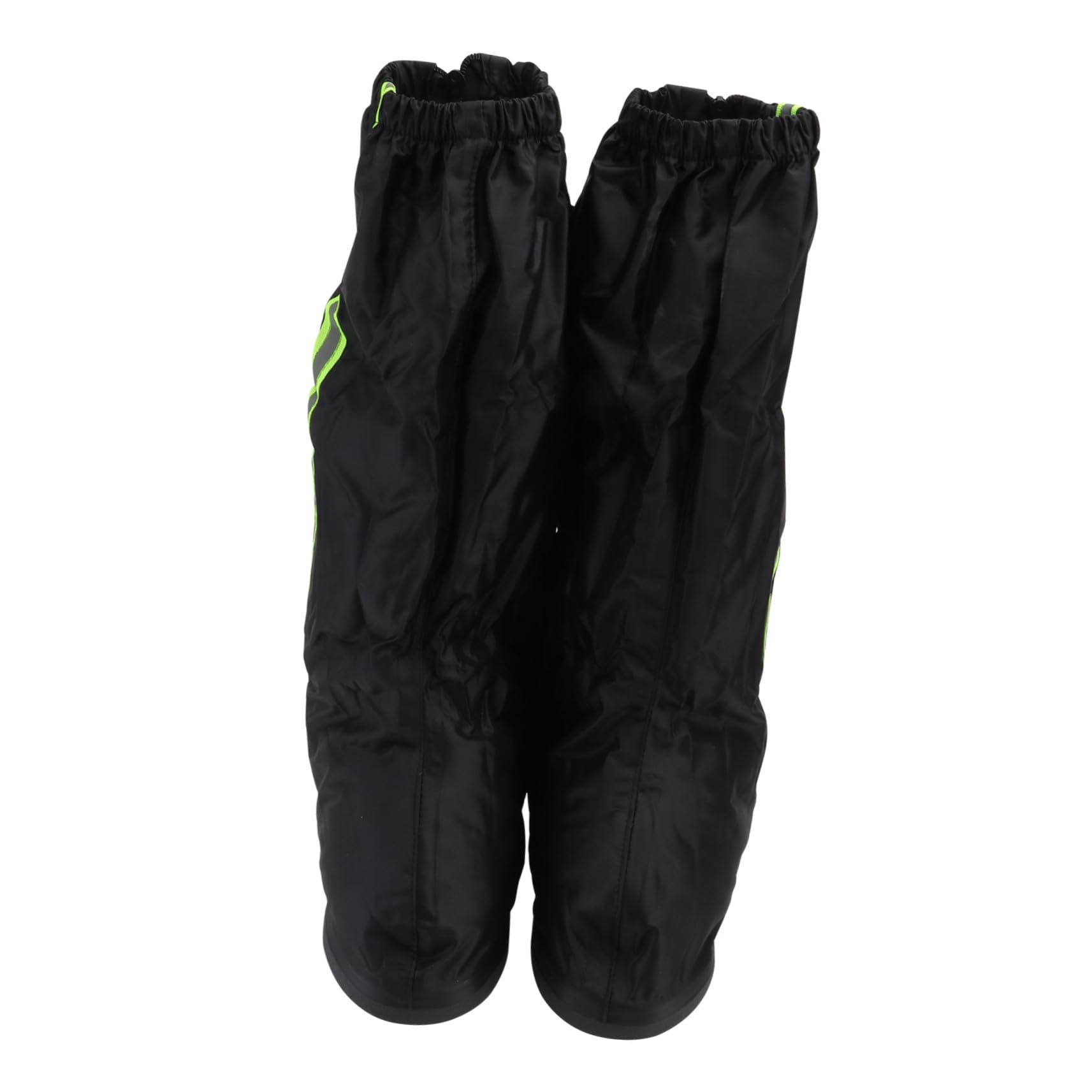 Polainas Impermeables de Oxford para Exteriores, Ligeras y Cómodas, Protección para Piernas y Ropa en Senderismo y Mochila Negro
