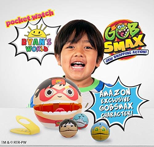 RYAN'S WORLD Big Mouth Carry Case with Gobsmax