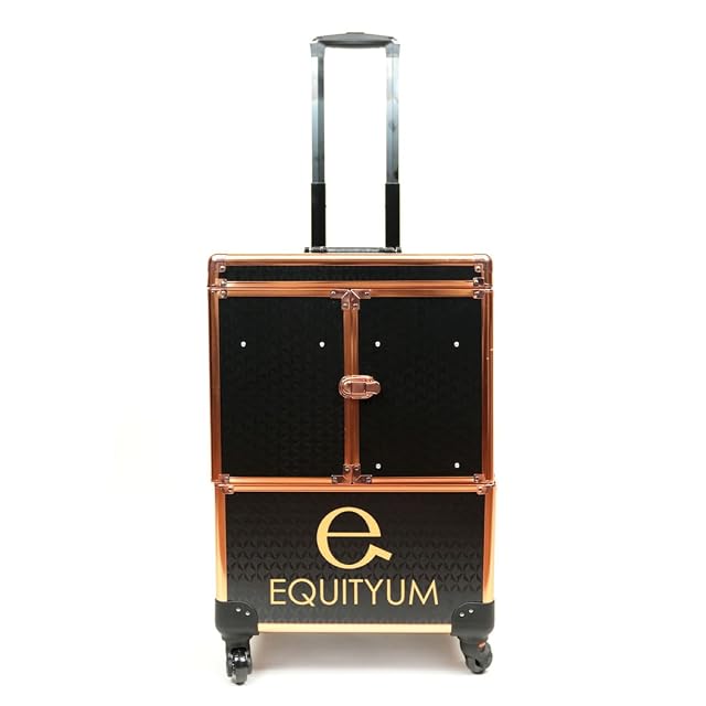 Foto 5 de 8 de e EQUITYUM Baúl Shiny Plus con ruedas, elegancia y practicidad en los baúles de equitación