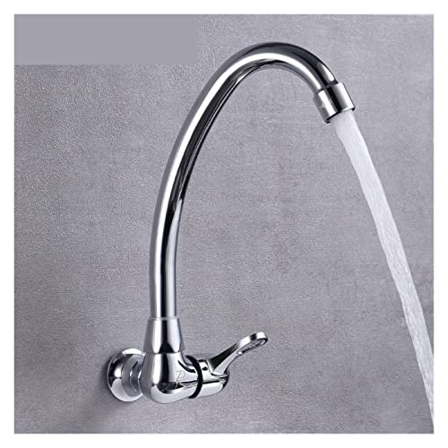 Grifo universal de pared monomando plegable 1A para fregadero 5