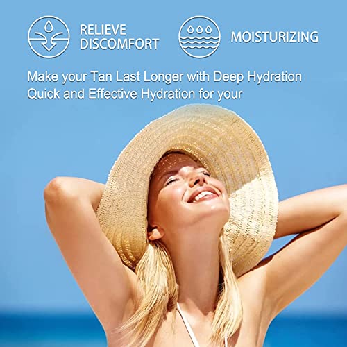 Tanning Gel,Soft Brown Intensive Tanning Luxe Gel,Intense Tanning Luxe Gel,Tanning Accelerator Cream,Natural Carrot Oil Tanning Gel Tan Accelerator For Sunbeds & Outdoor Sun (4Pcs) #TOP4