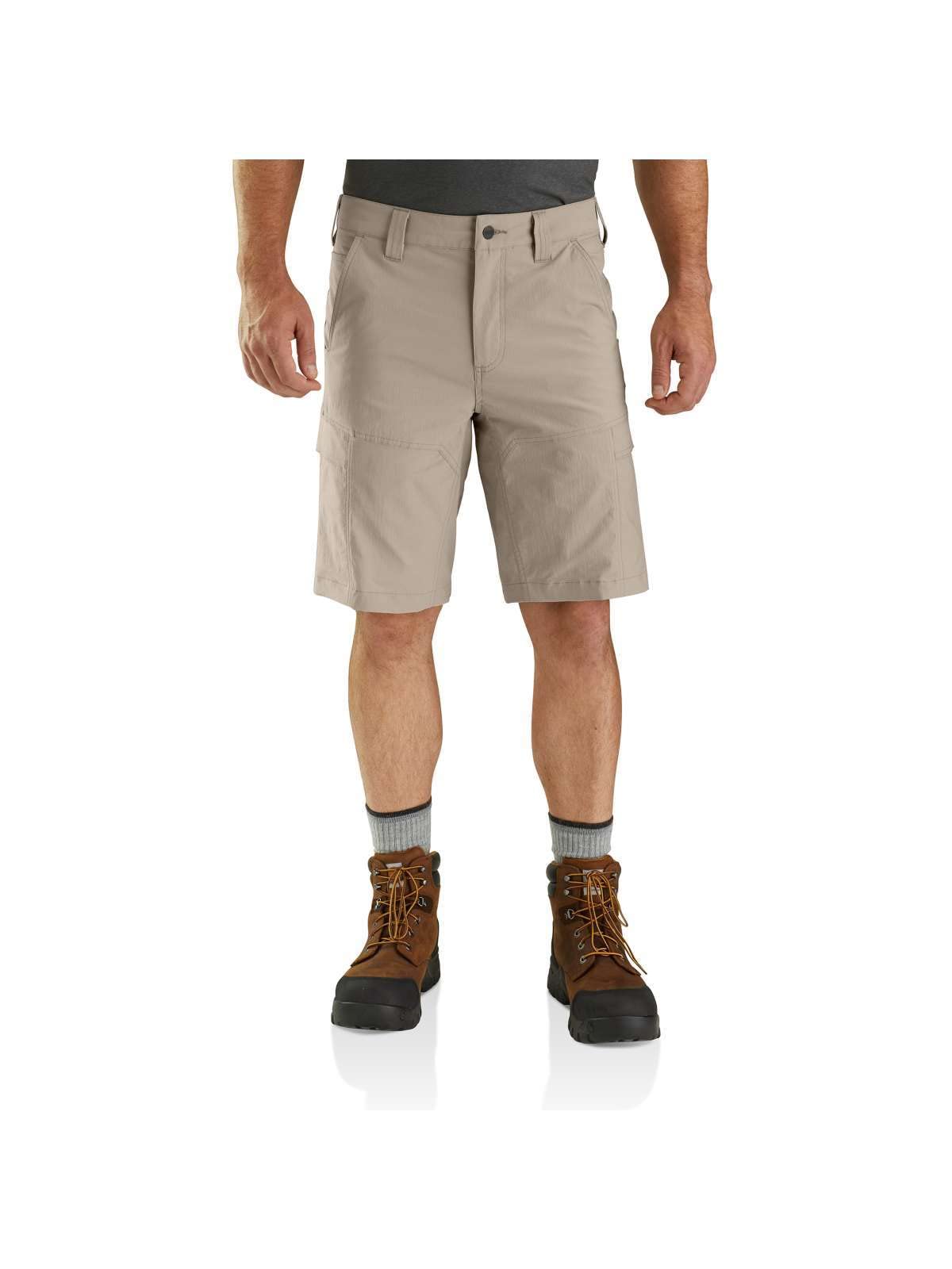 Carhartt Tan 103580 Force Relaxed Fit Lightweight Ripstop Cargo Work Shorts